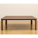 こたつ 薄型 コタツ 長方形 120×80cm 折れ脚 フラットヒーター 家具調 折脚 折りたたみ 折畳み ローテーブル センターテーブル リビング 【納期B】【dcj120】