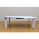 こたつ 120×80m 長方形 北欧 家具調 ナチュラル 洋風 コタツ 炬燵 火燵 シンプル 合わせやすい 和風 継脚 ローテーブル リビング センターテーブル 白 ホワイト 【納期B】【dcm03t】