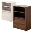 フラップチェスト リビング収納家具 コンパクト 棚 【納期E】【ds60-f1】