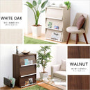 扉付きチェスト 3段 収納家具 スリム リビング棚 【納期A】【ds60-f3】