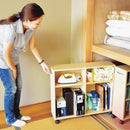 隙間収納 キャスター付き 押入れ収納 キッチン 洗面所 ワゴン 【納期E】【et-26cw】