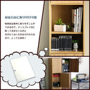 ラック 収納 棚 木製 おしゃれ 扉付き 本棚 3段 キッチン 北欧 縦 横 向き オープンラック シンプル 可動棚 スリム カラーボックス 幅 約40cm 白 ホワイト 木目 【納期E】【et-t3d】