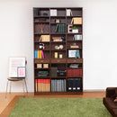 壁面収納 大容量 本棚 コミック収納 大きいサイズ 【納期A】【etd-120】