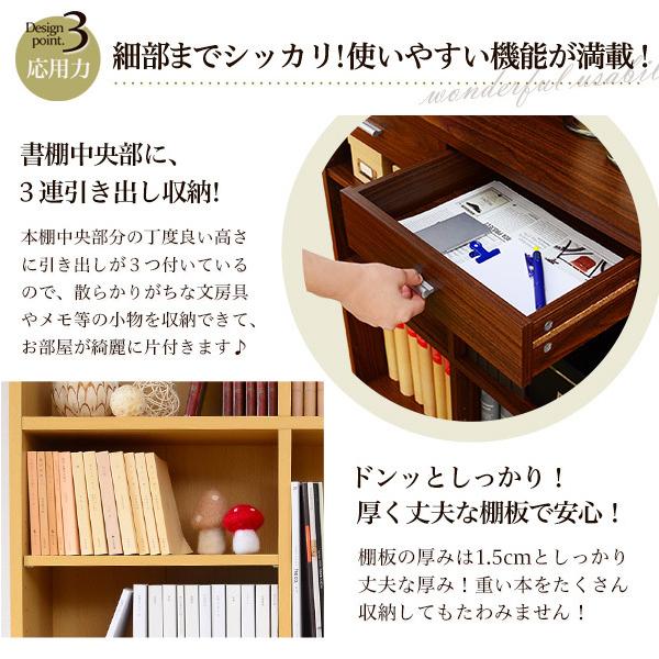 壁面収納 大容量 本棚 コミック収納 大きいサイズ 【納期A】【etd-120】