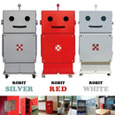 収納棚 子供用 子ども用 キッズ かわいい ラック 扉付き 本棚 おもちゃ箱 安全 日本製 木製 背面塗装 ロボット ROBIT ロビット ete エテ 【納期F】【ete-it19】