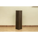 コーナーラック 4段 オープンラック 収納 棚 部屋の角 隅 端っこ 壁寄せ デッドスペース 有効活用 トイレ 玄関 寝室 リビング おしゃれ 北欧 木目柄 ホワイト 白 【納期B】【fbc04wh】