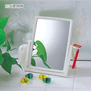 鏡 卓上 スタンドミラー 小型 小さい 小さめ サイズ 曇らない くもらない 浴室鏡 壁 吊り下げ 2way 割れにくい 安心 安全 日本製 国産 【納期A】【fmk-f-179】