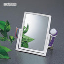 鏡 卓上 スタンドミラー 小さい 小型 壁掛け 吊り下げ 2way 化粧 身だしなみ 確認 飛散防止 フィルムラミネート加工 安心 安全 日本製 国産 【納期A】【fmk-f-309】