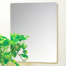 鏡 浴室 壁 磁石 マグネット 取り付け 割れない 曇らない くもらない 浴室用 お風呂場 湯気 ミラー 賃貸 マンション 玄関 軽い 軽量 【納期A】【fmk-fap-712】