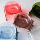 風呂桶 おけ 桶 洗面器 おしゃれ アクリル お風呂桶 湯桶 手桶 ボウル 高級感 透明 クリア シンプル ブルー 青 ブラウン 茶色 グリーン 緑 風呂の桶 オケ favor 【納期A】【fmk-favor-001】