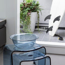 風呂桶 おけ 桶 洗面器 おしゃれ アクリル お風呂桶 湯桶 手桶 ボウル 高級感 透明 クリア シンプル ブルー 青 ブラウン 茶色 グリーン 緑 風呂の桶 オケ favor 【納期A】【fmk-favor-001】