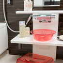 風呂桶 おけ 桶 洗面器 おしゃれ アクリル お風呂桶 湯桶 手桶 ボウル 高級感 透明 クリア シンプル ブルー 青 ブラウン 茶色 グリーン 緑 風呂の桶 オケ favor 【納期A】【fmk-favor-001】