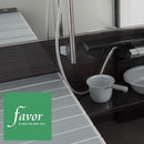 風呂桶 風呂おけ 手桶 おけ 防カビ かびない (かびにくい) ag抗菌 湯桶 洗面器 手おけ 家庭用 ホテル 病院 学校 施設 店舗 白 ホワイト 赤 レッド シルバー 銀 【納期A】【fmk-favor-010】