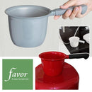 風呂桶 風呂おけ 手桶 おけ 防カビ かびない (かびにくい) ag抗菌 湯桶 洗面器 手おけ 家庭用 ホテル 病院 学校 施設 店舗 白 ホワイト 赤 レッド シルバー 銀 【納期A】【fmk-favor-010】