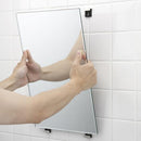 鏡 オーダーミラー 浴室 洗面鏡 風呂鏡 オーダーメイド ウォールミラー 壁掛け お風呂場 洗面所 玄関 バスルーム 交換 取り付け 簡単 金具 面取り 防サビ 日本製 【納期E】【fmk-odrmir-040】