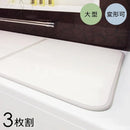 オーダー風呂フタ 間口131～140cm×奥行き111～120cm 東プレ 変形 ふろふた 大型 大きいサイズ 特大 組み合せお風呂のふた 【納期E】【fmk-order2-3-009】