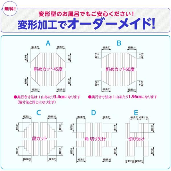 オーダーメイド風呂ふた シャッター式風呂ふた 風呂蓋 オーダーメード 東プレ 日本 間口71.0/74.4/77.8cm 奥行き50-70cm 【納期E】【fmk-order4-001】