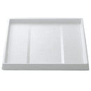 洗濯機パン 洗濯機トレイ トレー 洗濯機台 スタンド プレート 洗濯機置き場 防水トレー スロープ 斜め トラップ穴なし 正方形 58×58cm 【納期A】【fmk-pwy1w】