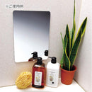 鏡 割れない 浴室 お風呂場 フィルム ミラー 安心 安全 壁 シール 貼り付け バスルーム 玄関 クローゼット ロッカー 軽い 軽量 日本製 【納期A】【fmk-sf-10】