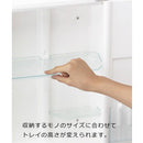 ミラーキャビネット T-3260 東プレ 洗面所 収納棚 鏡 リフォーム チェスト 扉つき 浴室内 お風呂場 サニタリーラック 脱衣所 4904892953023 【納期A】【fmk-t-3260】