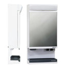 ウオールキャビネット TW-T55L ミラーキャビネット 東プラ LED照明付き 洗面台 鏡 洗面所ラック 収納 棚 ライト コンセント 4975568055020 【納期A】【fmk-tw-t55l】