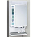 ウオールキャビネット TW-T55L ミラーキャビネット 東プラ LED照明付き 洗面台 鏡 洗面所ラック 収納 棚 ライト コンセント 4975568055020 【納期A】【fmk-tw-t55l】