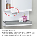 ミラーキャビネット TW-T55T ウオールキャビネット 東プラ 収納棚 洗面所 ランドリー 鏡 浴室内 使える お風呂場 リフォーム 後付け 日本製 【納期A】【fmk-tw-t55t】