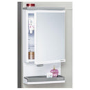 ミラーキャビネット TW-T55T ウオールキャビネット 東プラ 収納棚 洗面所 ランドリー 鏡 浴室内 使える お風呂場 リフォーム 後付け 日本製 【納期A】【fmk-tw-t55t】