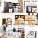 収納ラック 2個セット 棚 ラック フラップ扉 チェスト 収納ラック 見せる収納 魅せる収納 おしゃれ リビング 書斎 子供部屋 オフィス カフェ風 北欧 インテリア 【納期A】【gr-fr-2p】