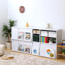 収納ラック 2個セット 棚 ラック フラップ扉 チェスト 収納ラック 見せる収納 魅せる収納 おしゃれ リビング 書斎 子供部屋 オフィス カフェ風 北欧 インテリア 【納期A】【gr-fr-2p】