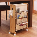 ティッシュホルダー付ダイニングワゴン サイドワゴン ダイニングワゴン 棚 キャスターつき 【納期A】【gto-802825】