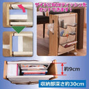 ティッシュホルダー付ダイニングワゴン サイドワゴン ダイニングワゴン 棚 キャスターつき 【納期A】【gto-802825】