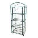 温室 ビニールハウス 家庭用 園芸用品 家庭菜園 植物 栽培 ガーデニング 小型 小さめ 4段 ビニールカバー フラワースタンド ラック 棚 ジッパー 簡単 軽い 軽量 【納期A】【gto-8035113】