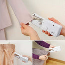 ハンドミシン 電動ミシン 小型ミシン コンパクト 裁縫 電動式 片手 お手軽 簡単 使いやすい 安全 携帯 持ち運び 移動 マスク作り 手作り 【納期A】【gto-807455】