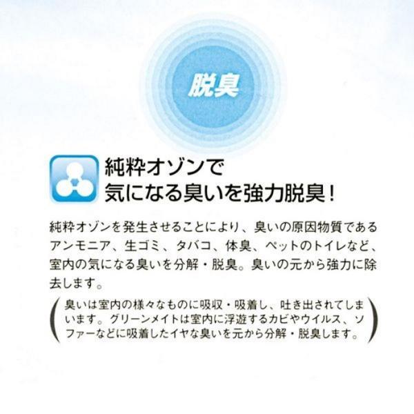 花粉症対策 除菌 空気清浄器 マイナスイオン タバコ臭 トイレ 脱臭 キッチン カビ対策 カビ防止 ワンルーム  新型インフルエンザ予防対策 オゾン 分解 【納期E】【gto-807503】