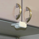 戸棚 防災 地震対策 扉 開かない 開かない 閉める ドア ガード 食器棚 キッチン 台所 収納 安心 吊戸棚用 耐震ロック スーパー閉じるポン 【納期A】【gto-808345】