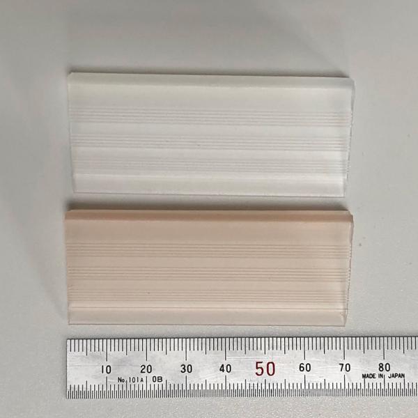 サンプル 階段滑り止めシート 約7×3cm 色見本 確認用 素材 質感 色合い 階段すべり止め 階段用 安心 安全対策 半透明 事故 転倒 防止 シール 貼るだけ 日本製 【納期A】【gto-809106-sample】