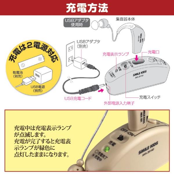 集音器 耳掛け 補聴器 片耳 イヤホン 【納期A】【gto-811971】