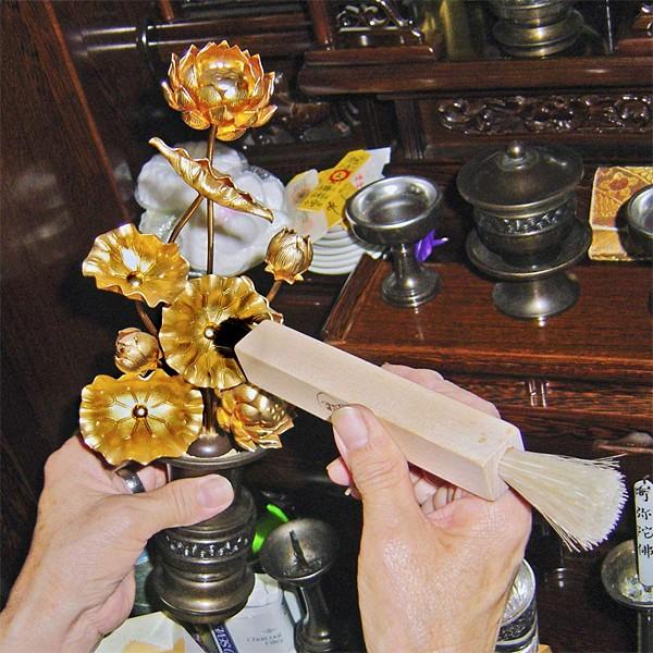 仏壇ブラシ 掃除 お手入れ 仏壇用 仏具 はたき 日本製 国産 【納期A】【gto-812556】