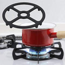 五徳 小さめ 小さい ミニ 小型 ガスコンロ 補助用 鍋置き キャンプ アウトドア コンパクト 家庭用 直火 安定 円形 直径12cm 鉄製 813051 【納期A】【gto-812747】