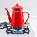 五徳 小さめ 小さい ミニ 小型 ガスコンロ 補助用 鍋置き キャンプ アウトドア コンパクト 家庭用 直火 安定 円形 直径12cm 鉄製 813051 【納期A】【gto-812747】