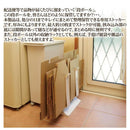 ダンボールストッカー 段ボールストッカー 収納 ラック スタンド 挟む 自立 玄関 ガレージ 車庫 庭 白 ホワイト 黒 ブラック 紙袋 手提げ袋 収納ラック 日本製 【納期A】【gto-813281】