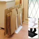 ダンボールストッカー 段ボールストッカー 収納 ラック スタンド 挟む 自立 玄関 ガレージ 車庫 庭 白 ホワイト 黒 ブラック 紙袋 手提げ袋 収納ラック 日本製 【納期A】【gto-813281】