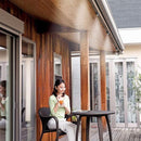 ミストシャワー 屋外用 庭 ベランダ テラス 屋上 玄関 エントランス 出入り口 散水器 散水機 熱中症対策 ミストホース 広範囲 気化熱 園芸 【納期A】【gto-870419】