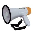 メガホン 拡声器 コンパクト 小型 大音量 軽い コンパクト サイレン 緊急用 肩紐 音量調節 ハンドル 折り畳み 115デシベル 5W 【納期A】【gto-876137】