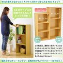 棚 3段 シンプル A4サイズ対応 カラーボックス 横置き 縦置き オープンラック 組立簡単 ダイニング リビング 【納期A】【h1457】