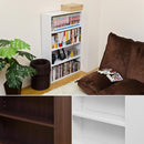 本棚 小型 コミックラック CDラック DVDラック 収納棚 オープンラック フリーラック 収納 棚 可動棚 スリム ロータイプ 【納期B】【hmp04wh】