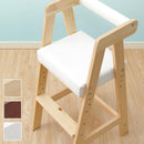 キッズチェア ダイニング 木製 ハイチェア 天然木 子供用 椅子 キッズ用 子ども用 コンパクト スリム 高さ調節 座高調整 安全設計 丈夫 足置き 軽い 軽量 即納 【納期E】【ht-cch】