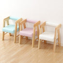 キッズチェア ロータイプ リビング ローチェア 天然木製 子供用椅子 子ども用 コンパクト 小さい 高さ調節 調整 安全 丈夫 お手入れ簡単 軽い 軽量 イス 即納 【納期E】【ht-ccl】