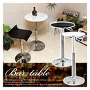 カウンターテーブル おしゃれ 北欧 ハイテーブル 丸型 白 【納期B】【ht13bk】